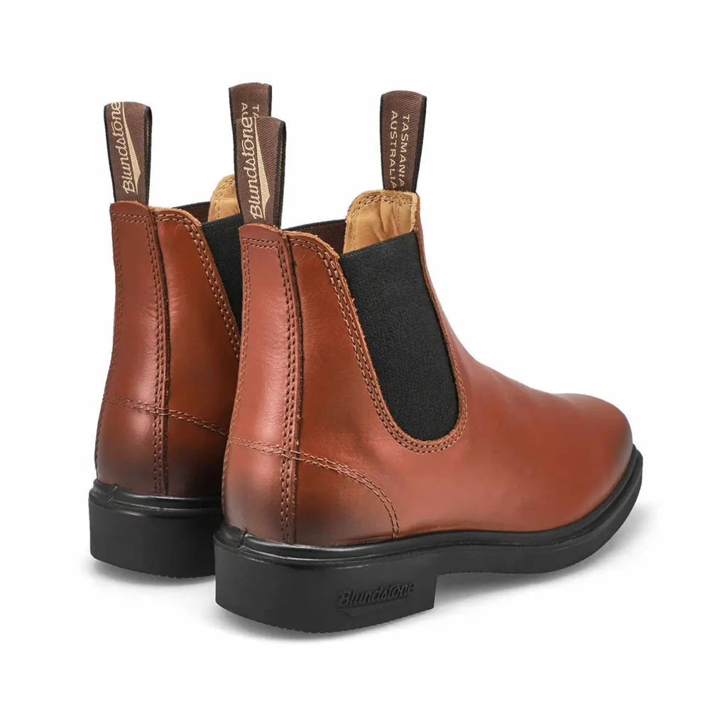 2244 Water-Resistant Leather Unisex Chelsea Boots