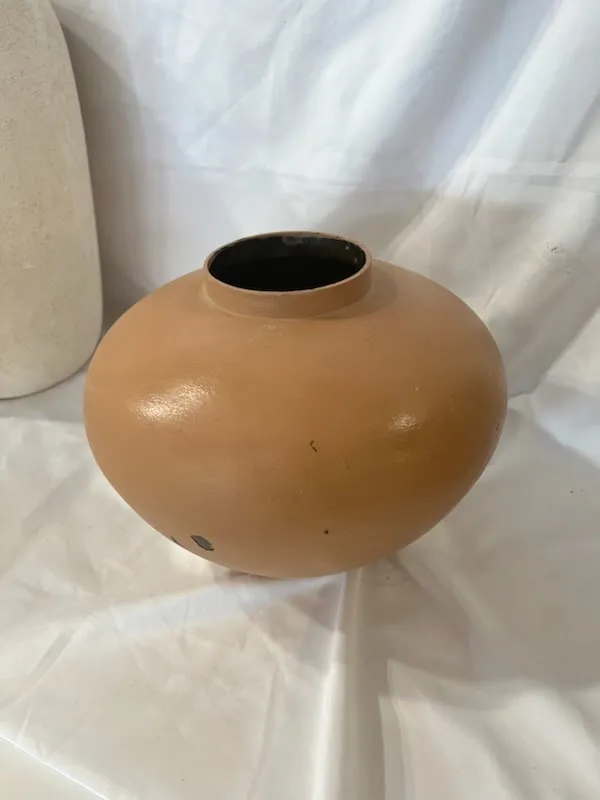 7" Tall Brass Vase