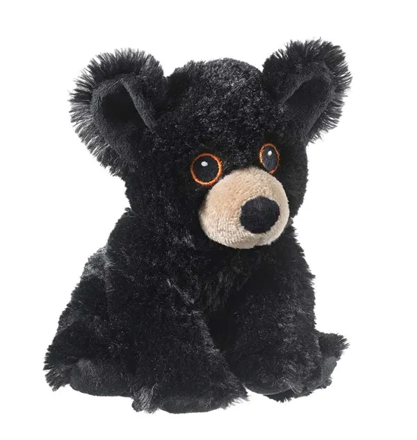 9" Black Bear Plush