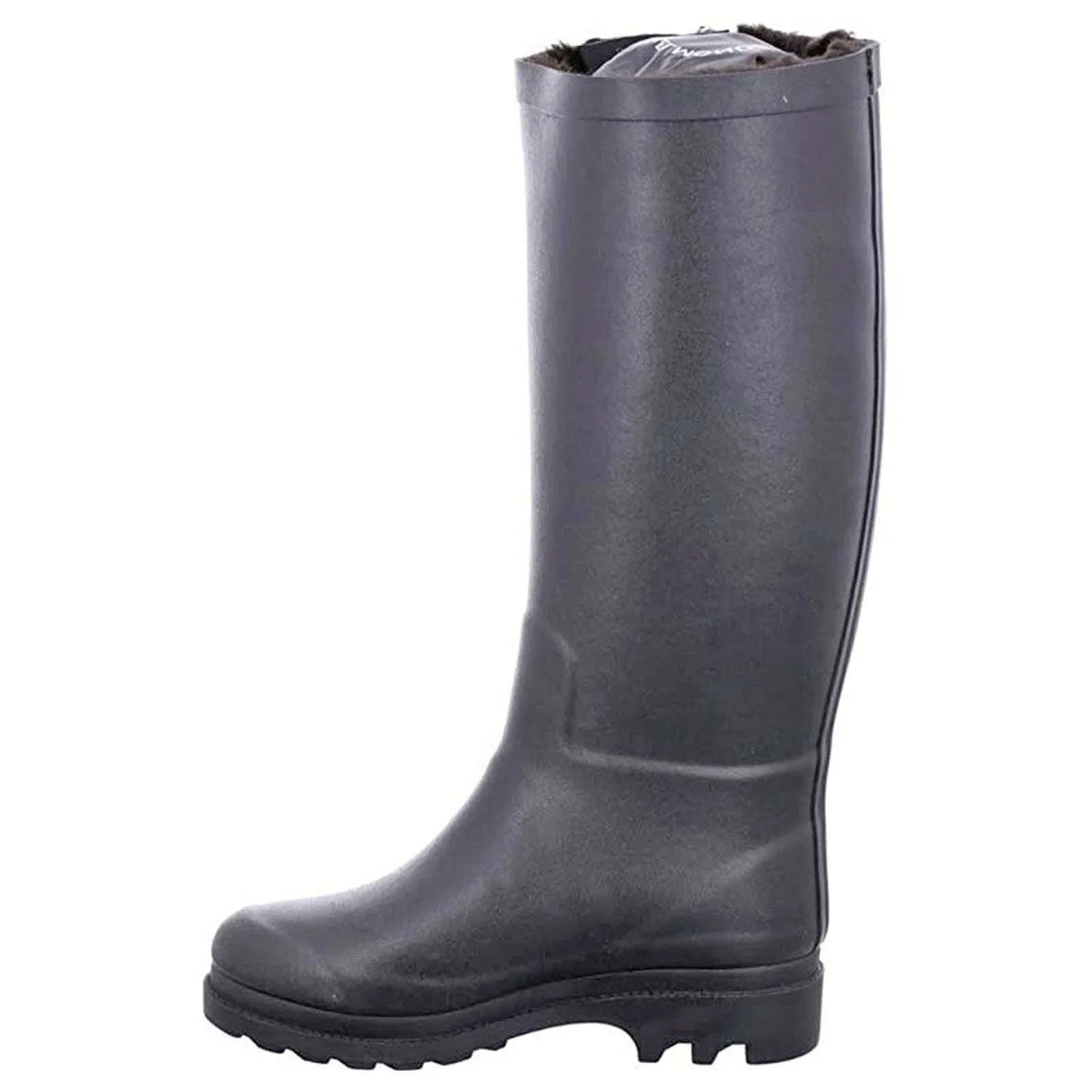 Aiglentine Fur 2 Rubber Fur-Lined Women's Tall Wellington Boots