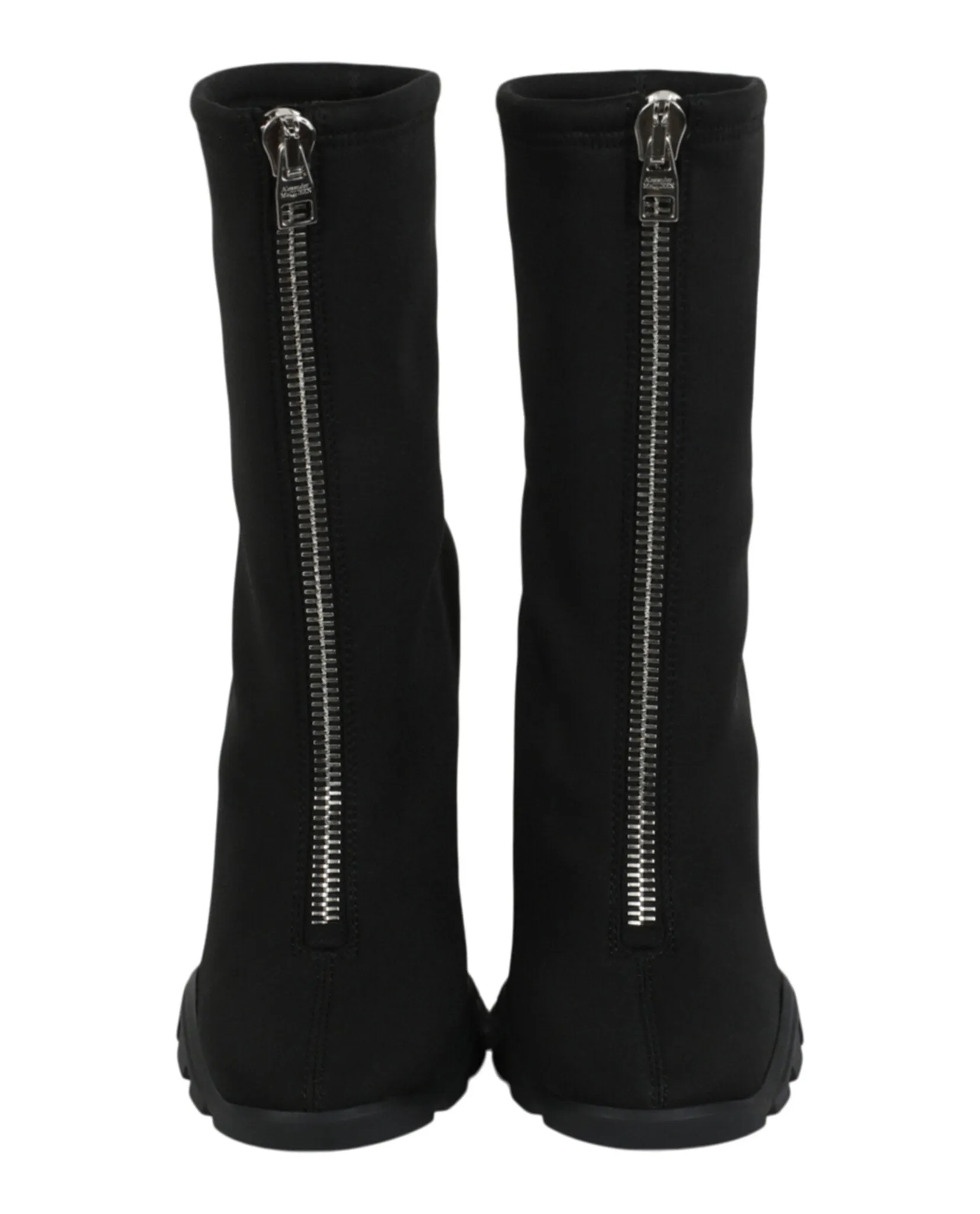 Alexander McQueen Womens Slim Tread Ankle Boots