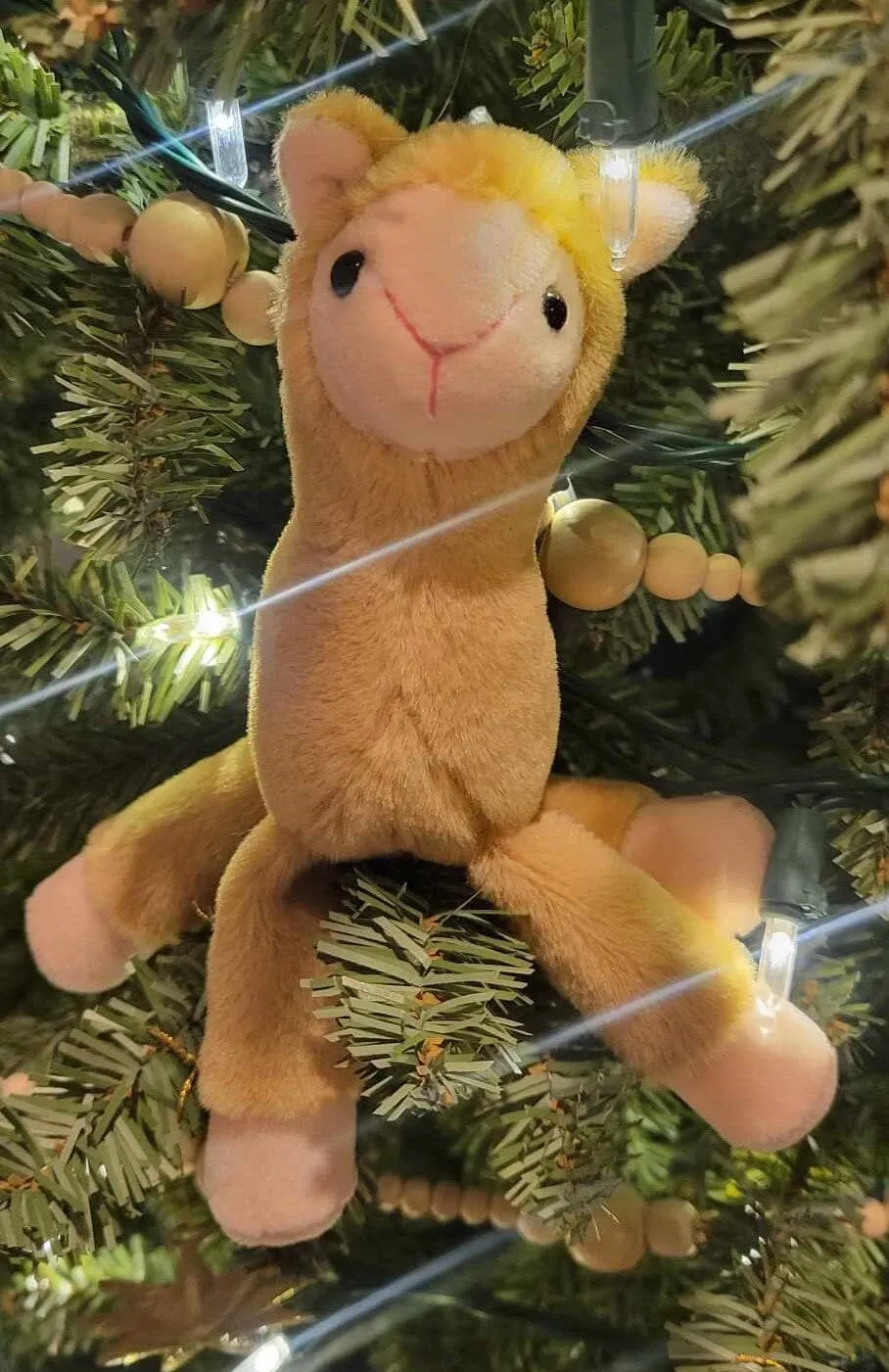 Alpaca Keychain Plush