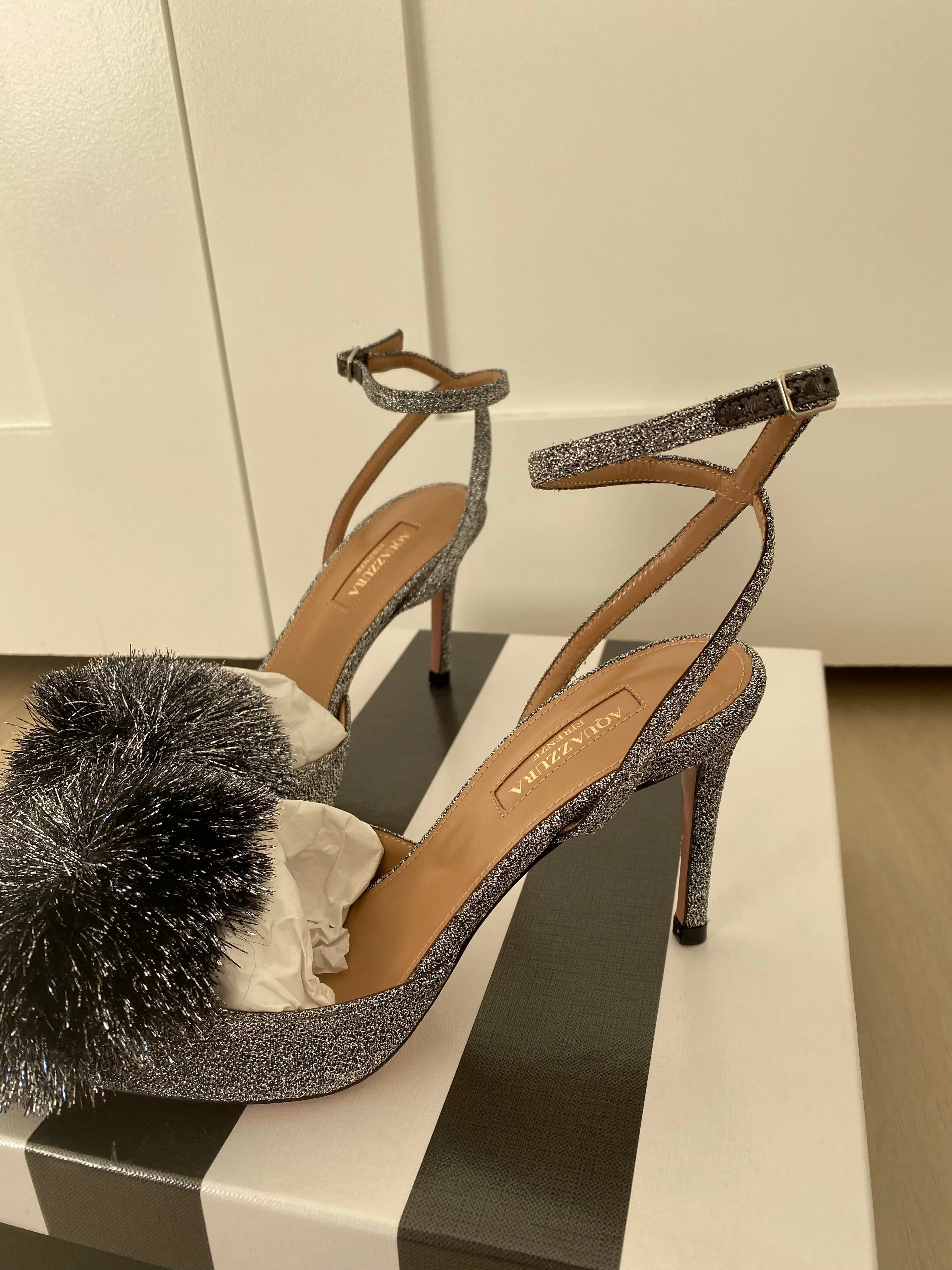 Aquazzura Powder Puff Heels