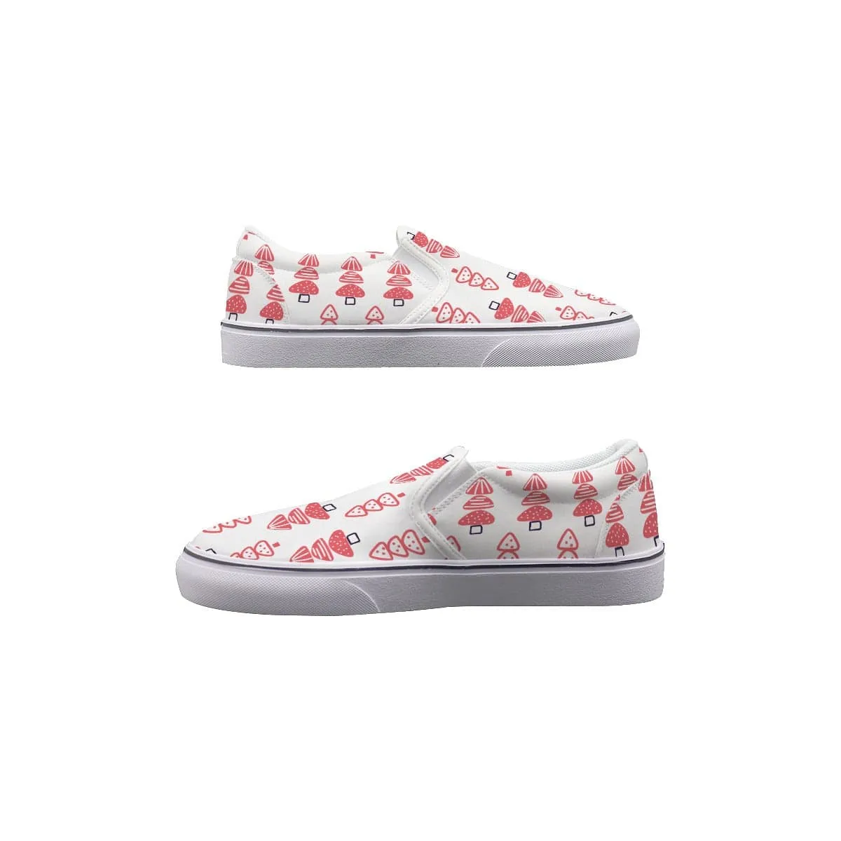 Arbol Rojo - Women's Slip On Sneakers