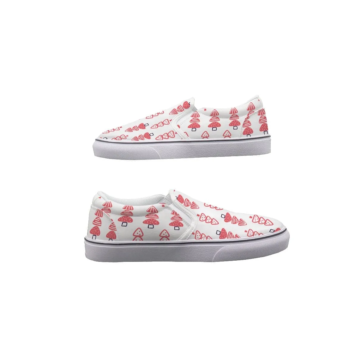 Arbol Rojo - Women's Slip On Sneakers