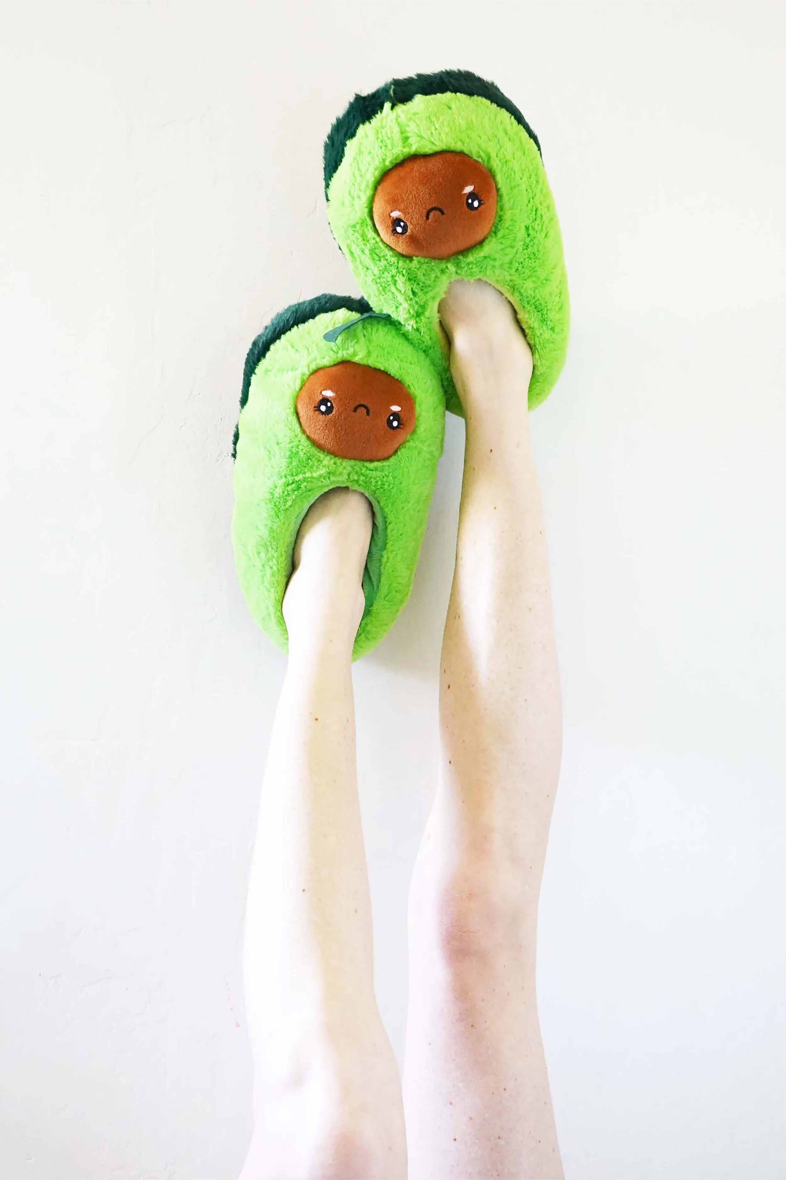 Avocuddle Fuzzy Slippers