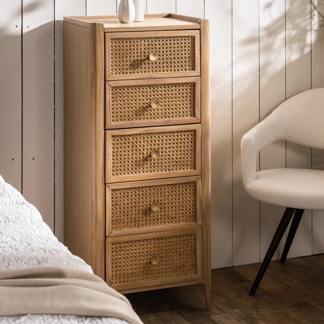 Bali Tall Chest of Drawers