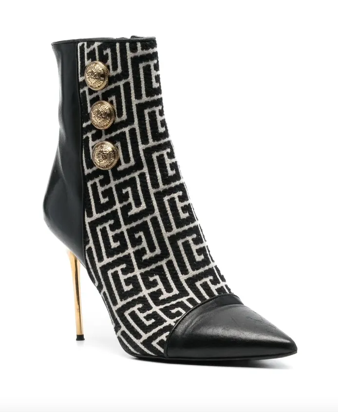 Balmain Roni 110mm ankle boots