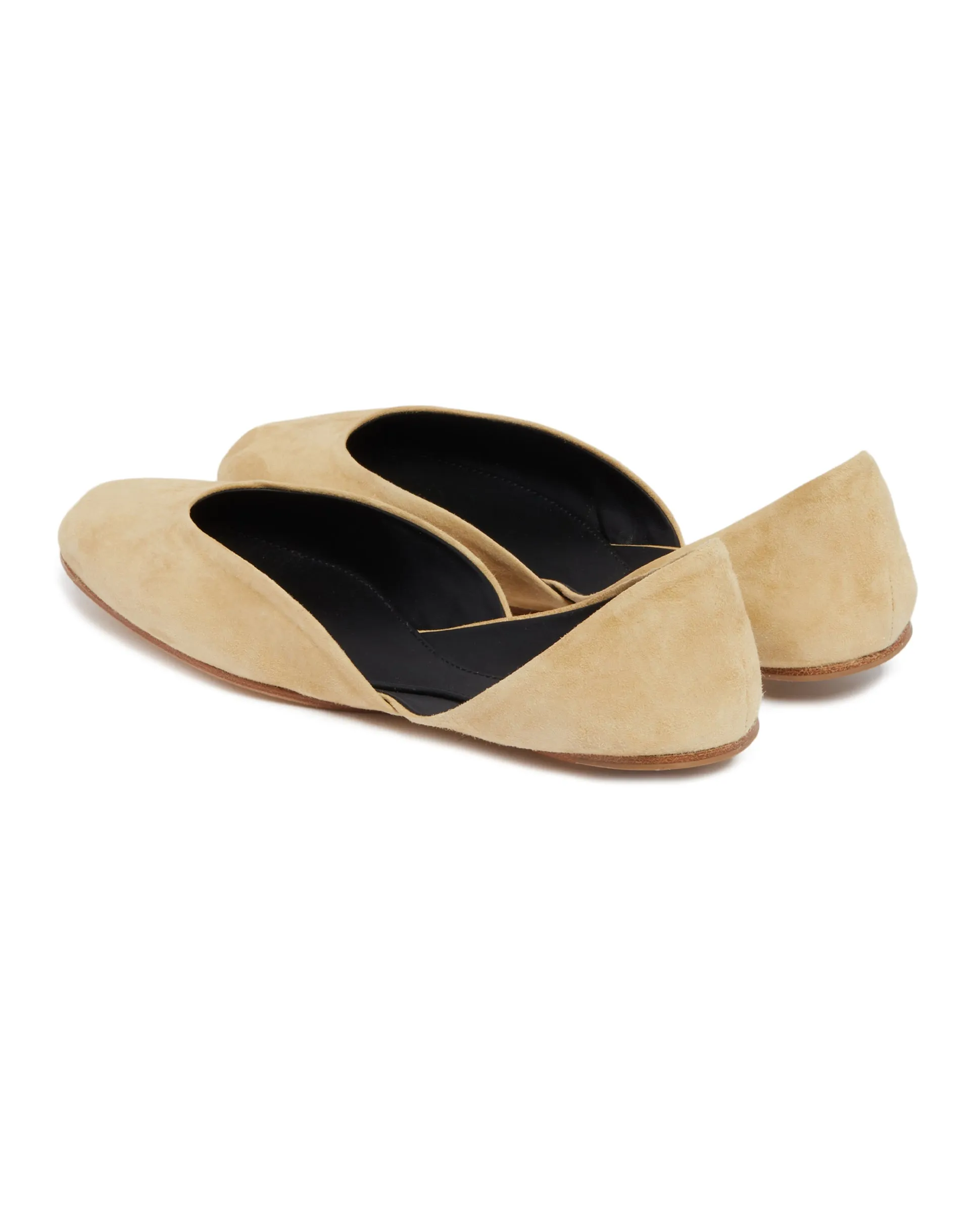 Beige Gemma Ballet Slippers