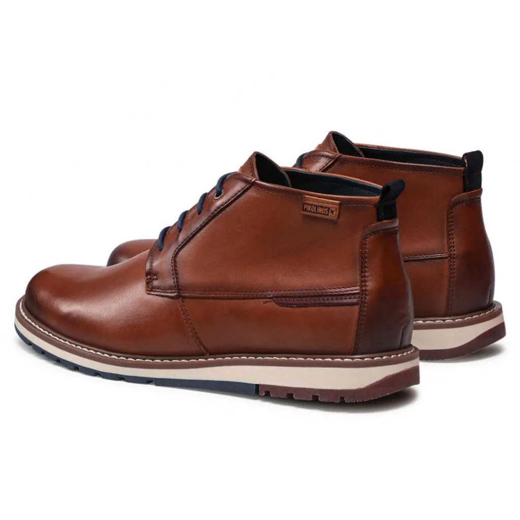 Berna Calfskin Leather Men's Casual Boots