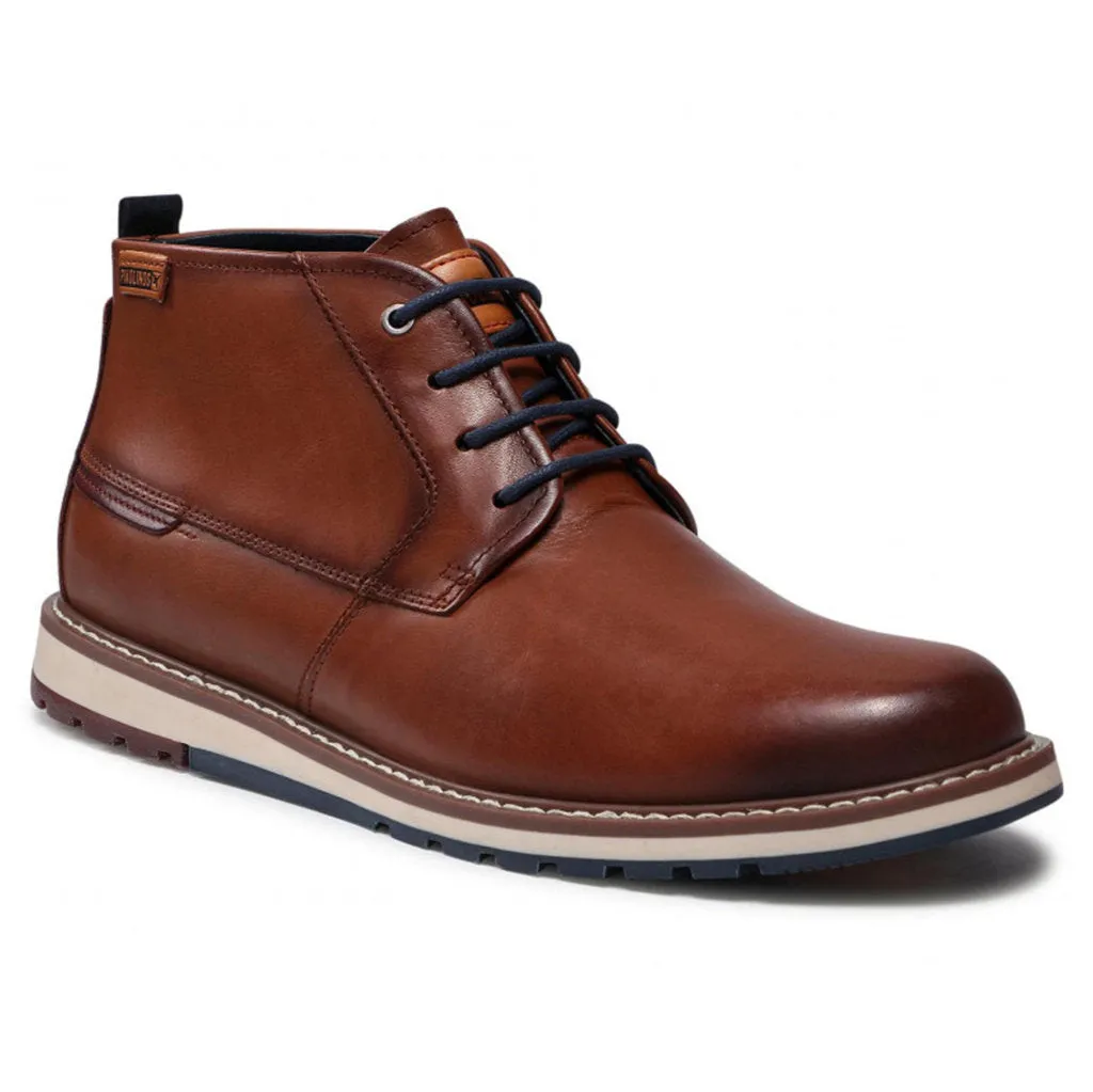 Berna Calfskin Leather Men's Casual Boots