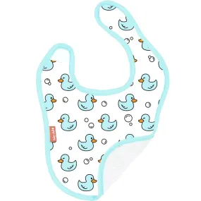 Blue Ducks Plush Bib