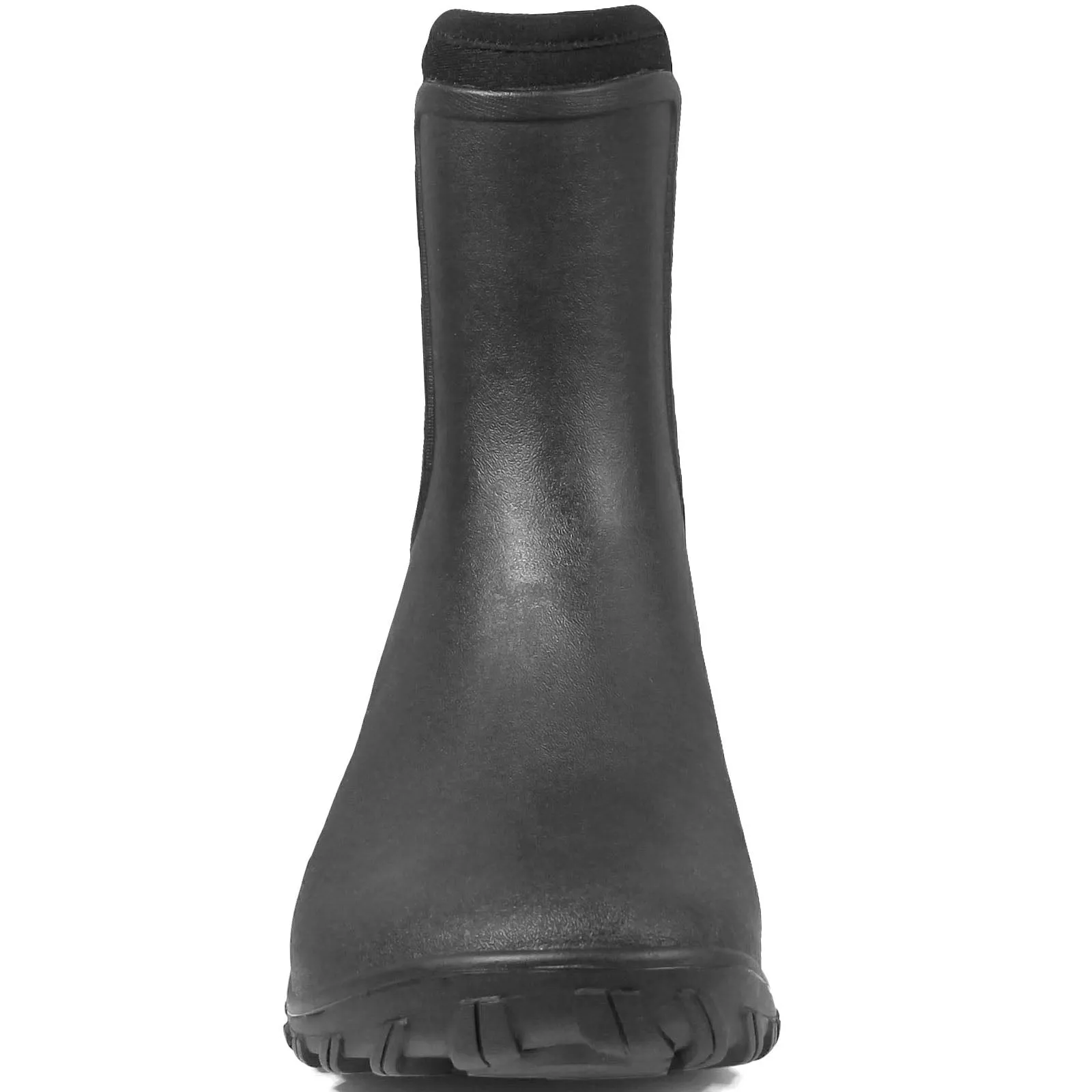 BOGS Womens Sauvie Slip On Waterproof Wellington Boots - Black