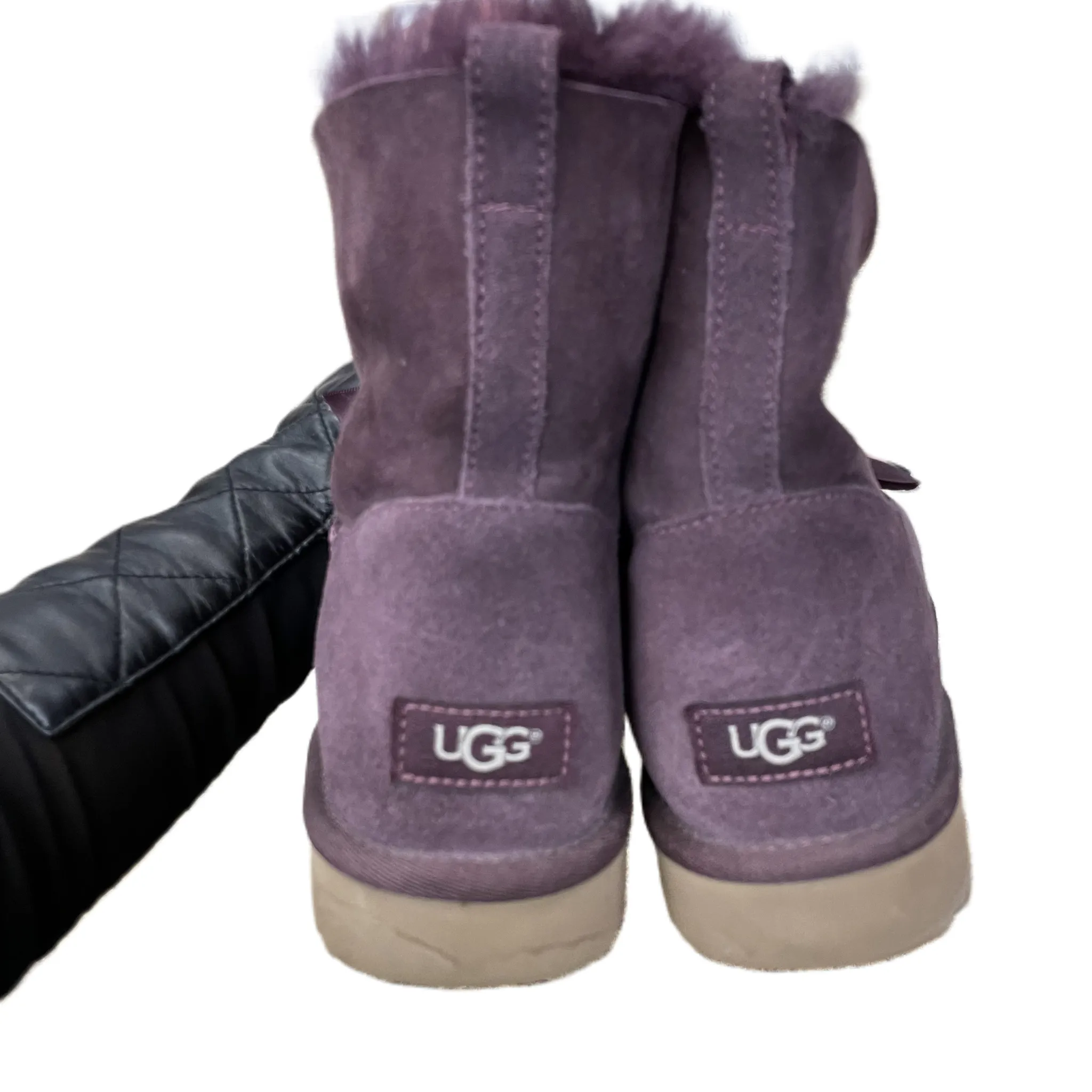 Boots Designer By Ugg In Purple, Size: 11