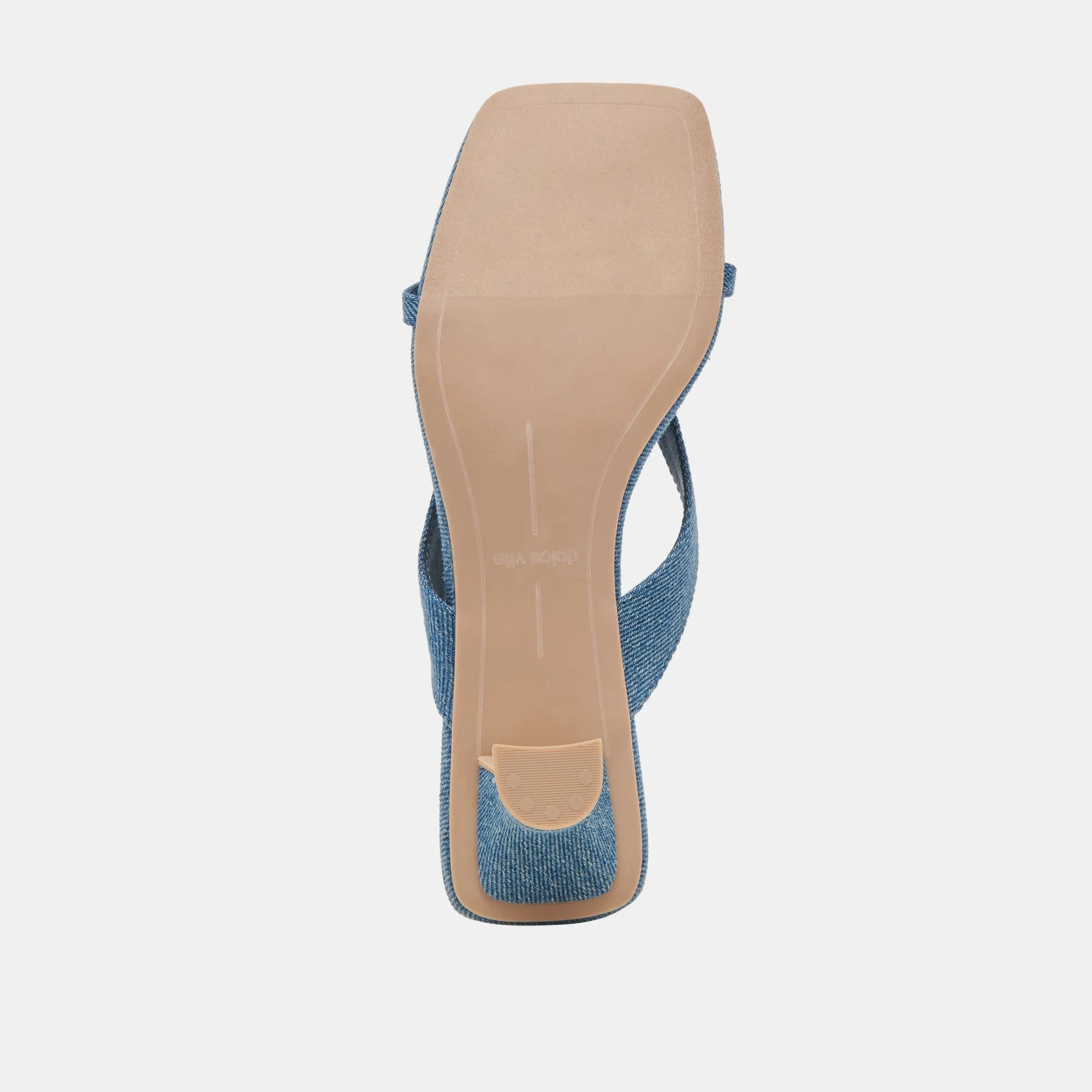 BREVEL HEELS BLUE DENIM