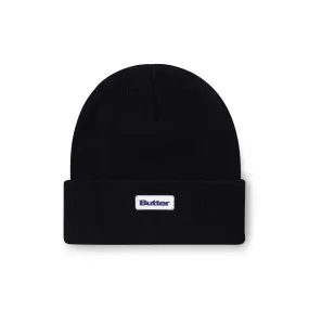 Butter Goods Tall Cuff Beanie - Black