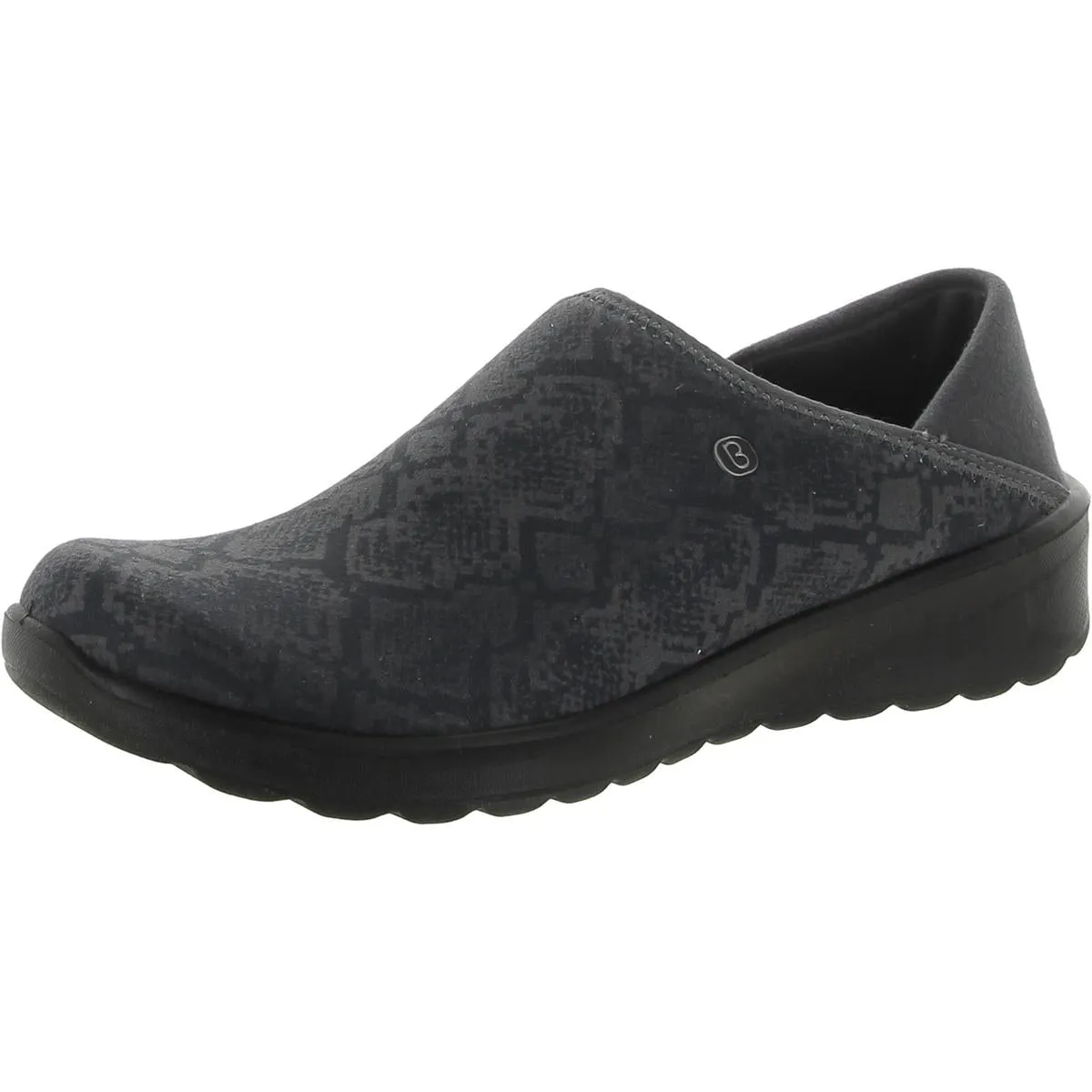 Bzees Womens Get Away Fitness Lifestyle Slip-On Sneakers