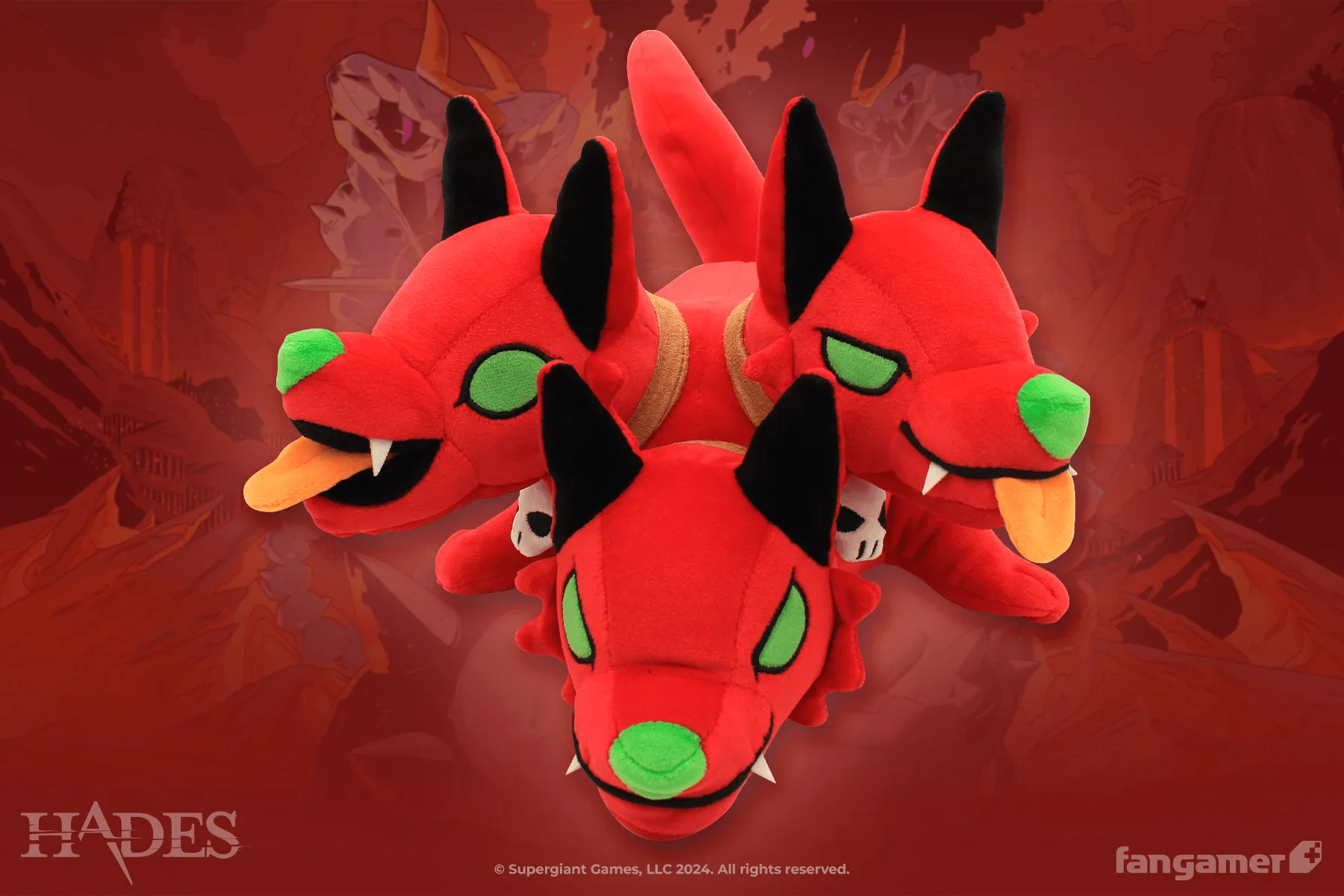 Cerberus Plush