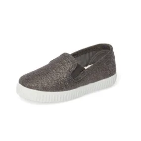 Cienta Charcoal Slip On Sneakers 炭灰西班牙帆布鞋(EU24-27)