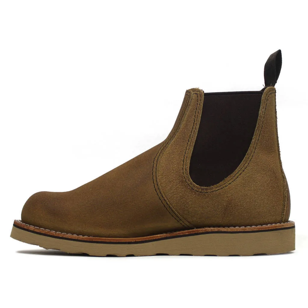 Classic Suede Leather Men's Ankle Chelsea Boots