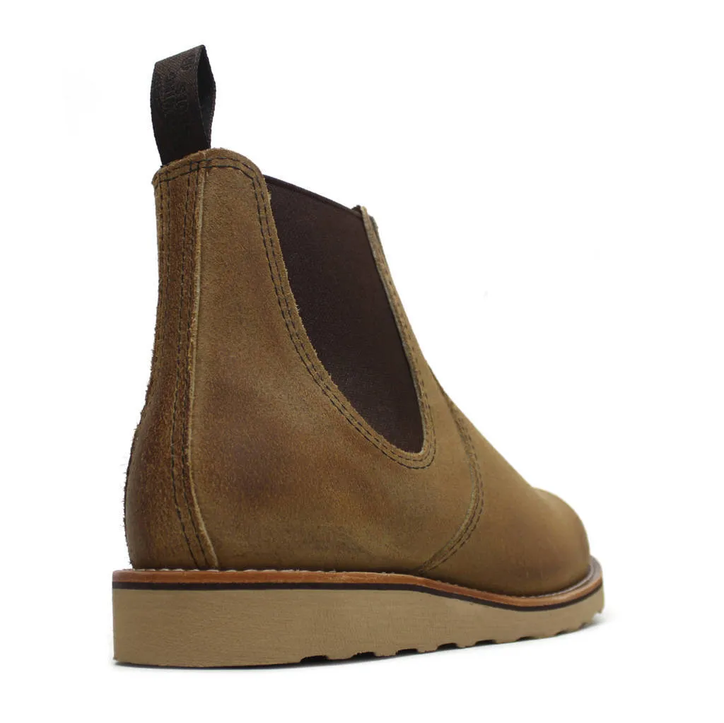 Classic Suede Leather Men's Ankle Chelsea Boots