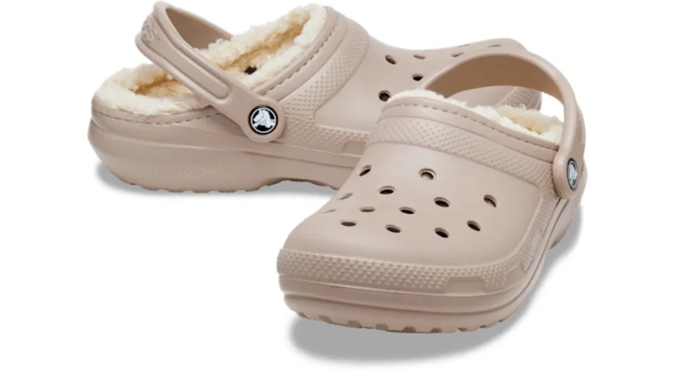 Crocs Classic Lined Clog Mushroom Bone