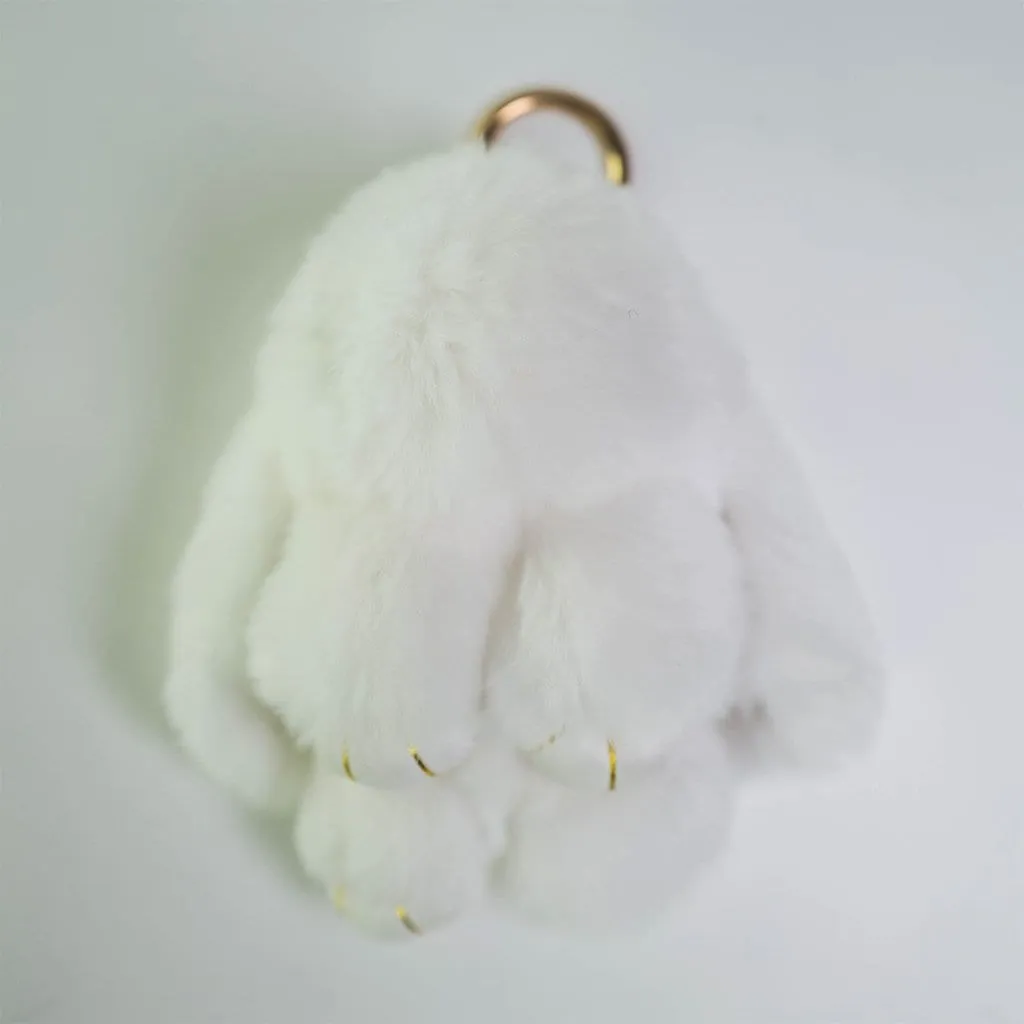 Cute Plush Bunny Keyrings