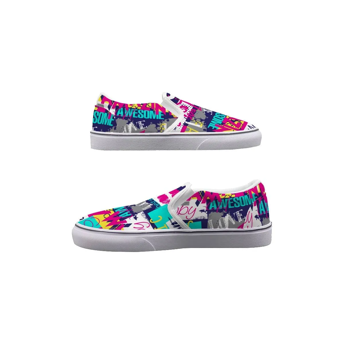 Dazzle Dash - Women's Slip On Sneakers