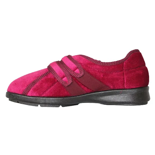 DB  Slippers - Eunice - Burgundy