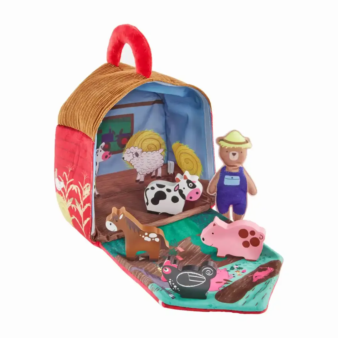 Farm Plush Play Set