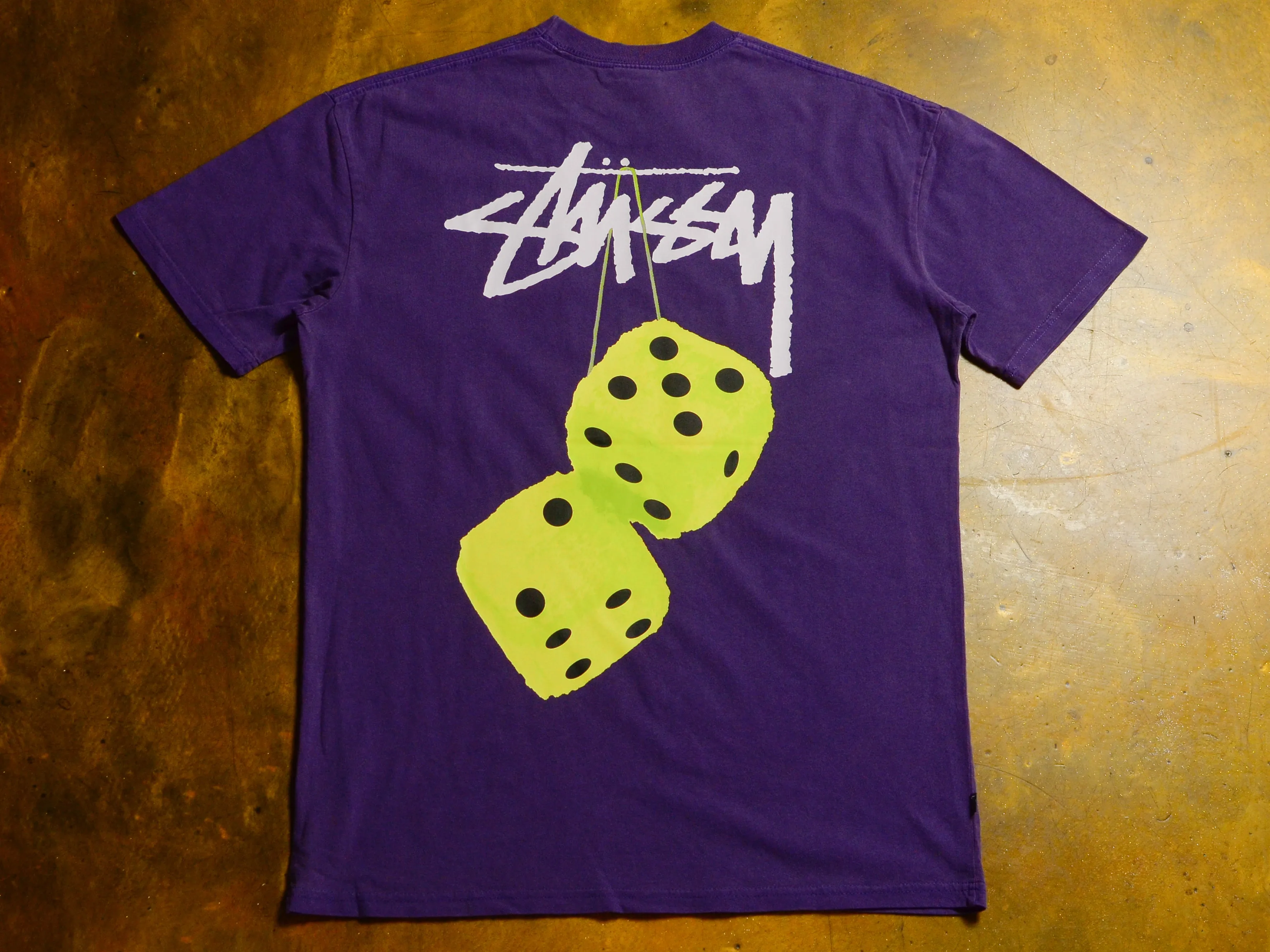 Fuzzy Dice T-Shirt - Pigment Grape