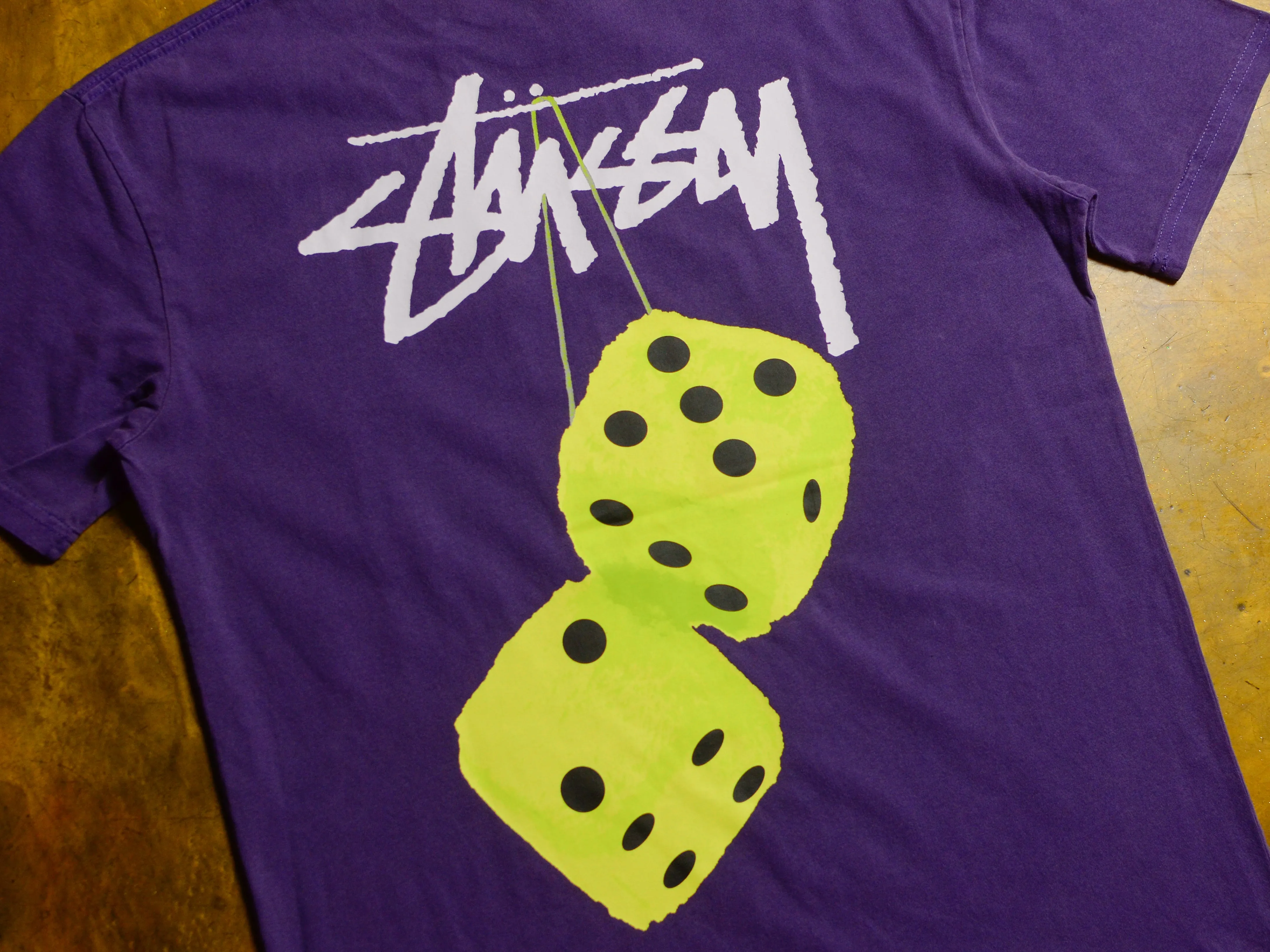 Fuzzy Dice T-Shirt - Pigment Grape