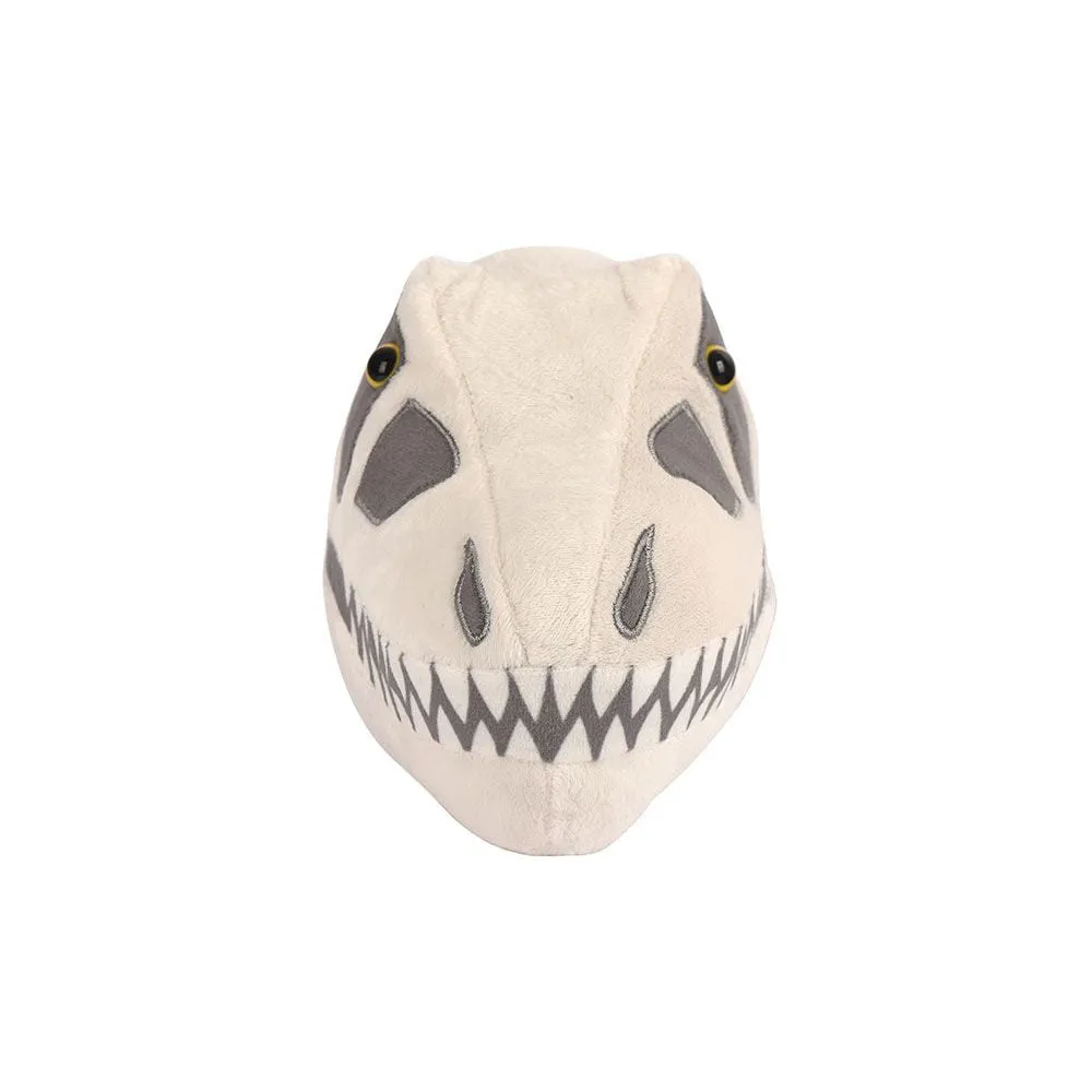 Fuzzy Fossils T. Rex Skull Plush