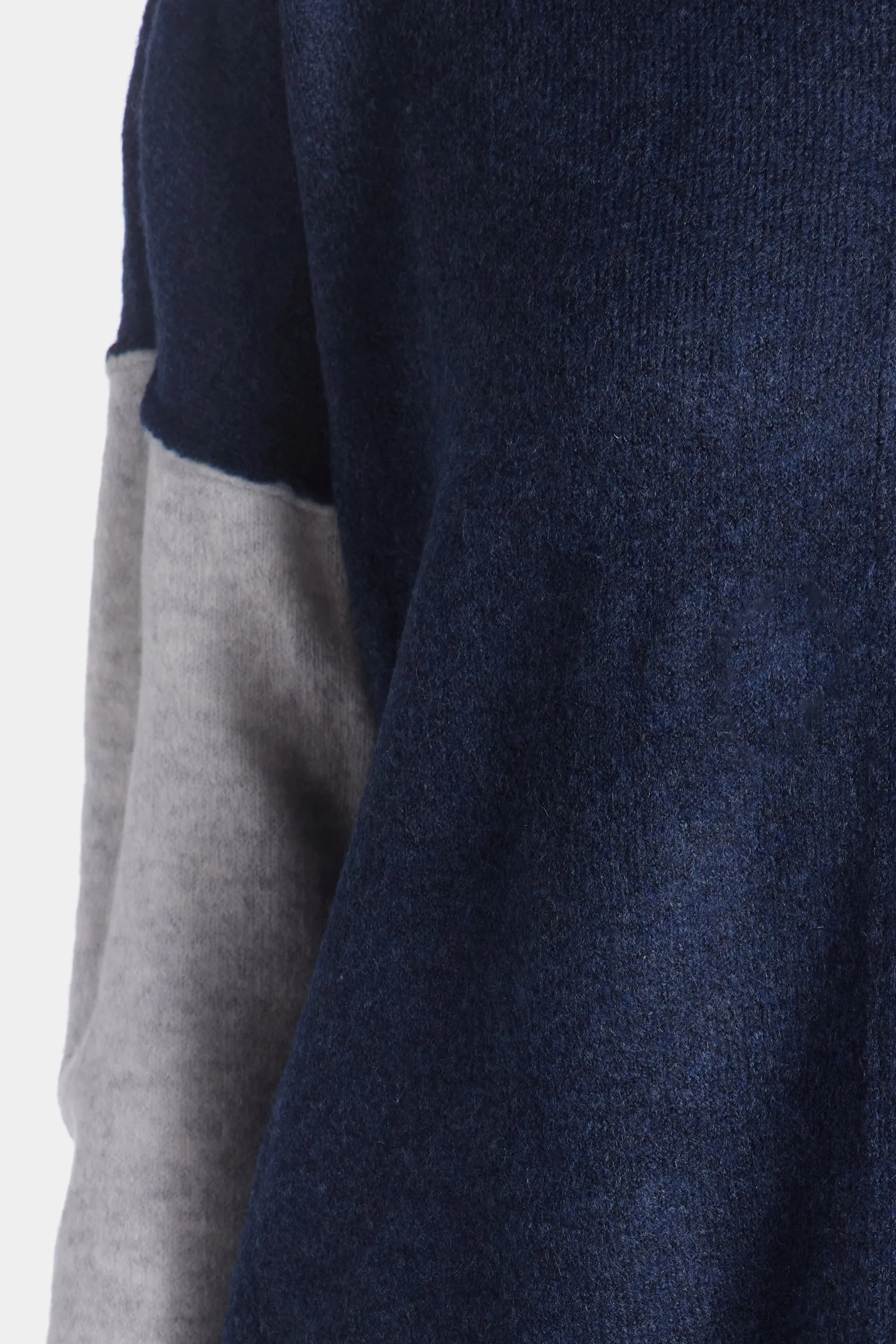 Fuzzy Visible Seam Sweater