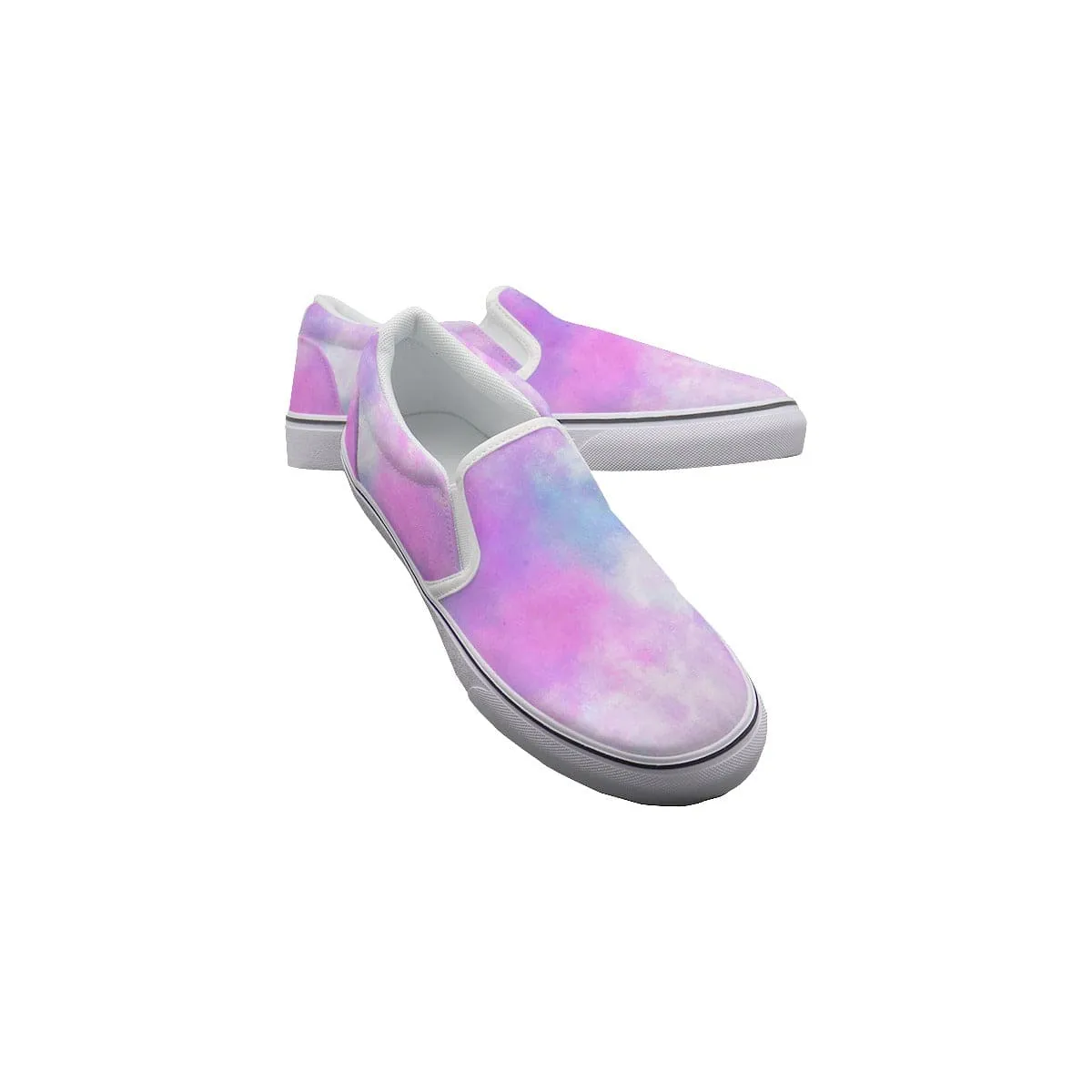 Galaxy Glam -  Women's Slip On Sneakers