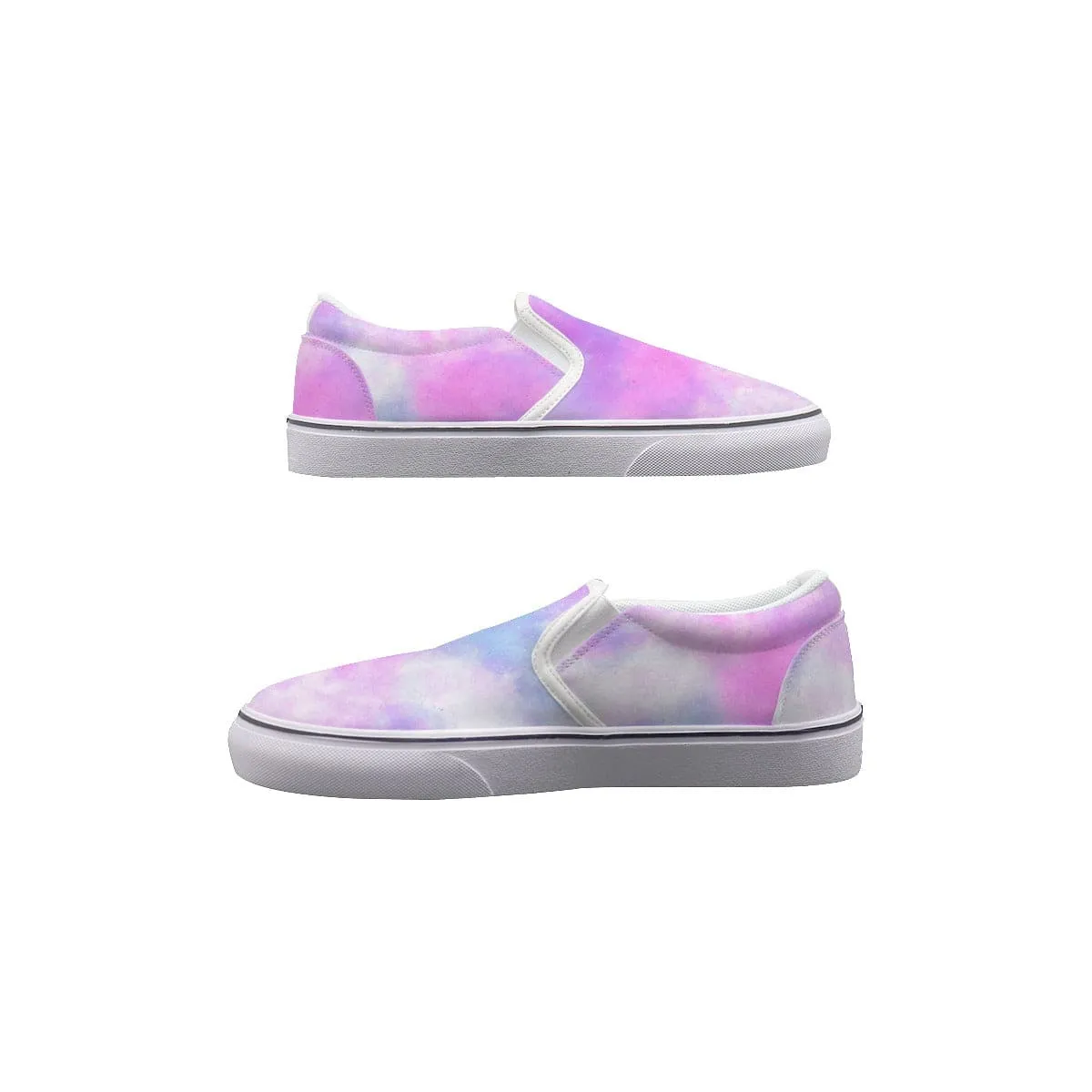 Galaxy Glam -  Women's Slip On Sneakers