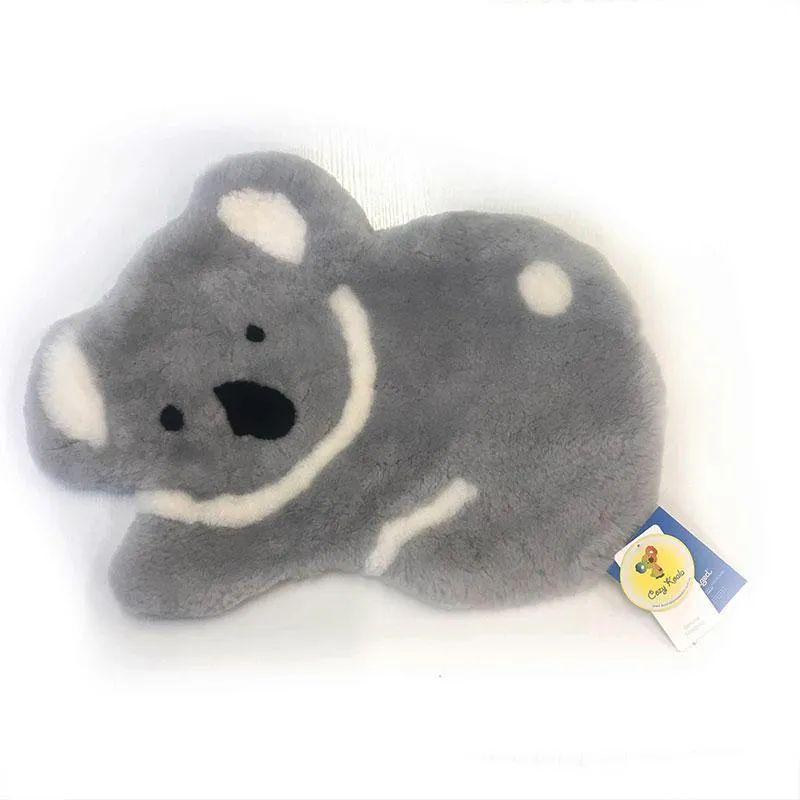 Genuine Australian Sheepskin Soft Decoration Koala Rug - Grey