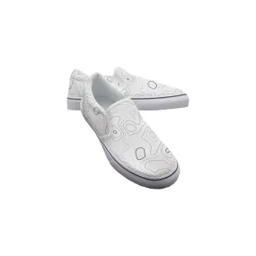 Geo Treads - Women's Slip On Sneakers