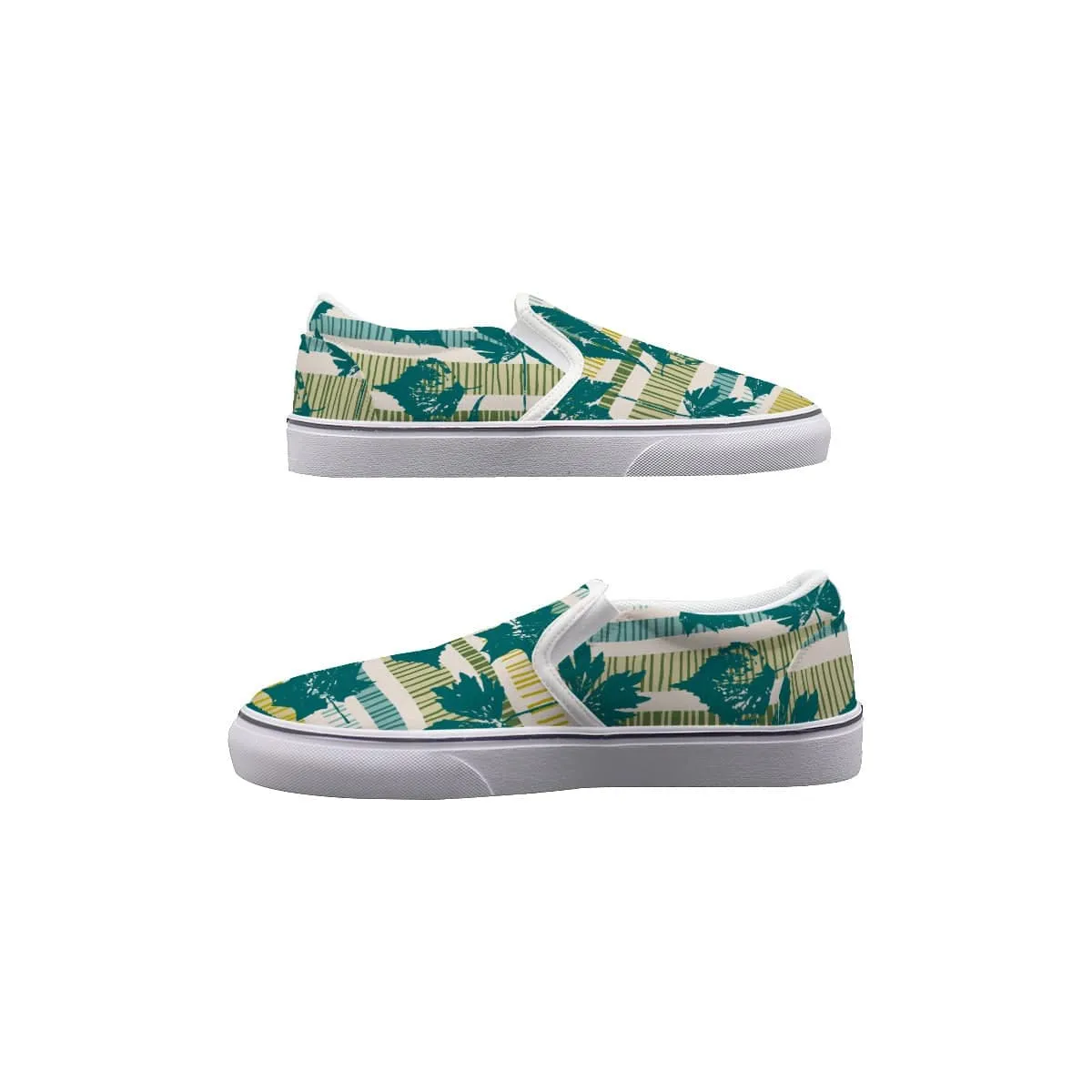 Green Maple Hoppers - Women's Slip On Sneakers