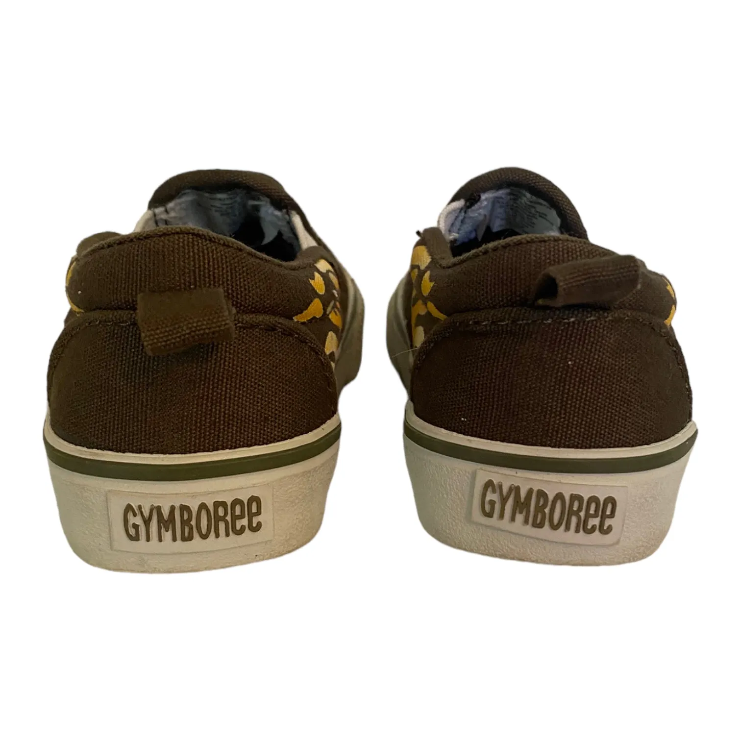 Gymboree Slip On Sneakers Race Car With Flames Size 3