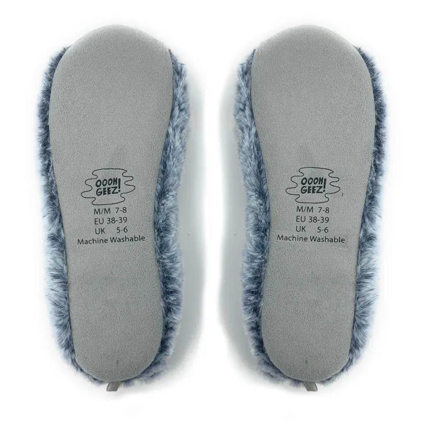 Husky Plush Slippers