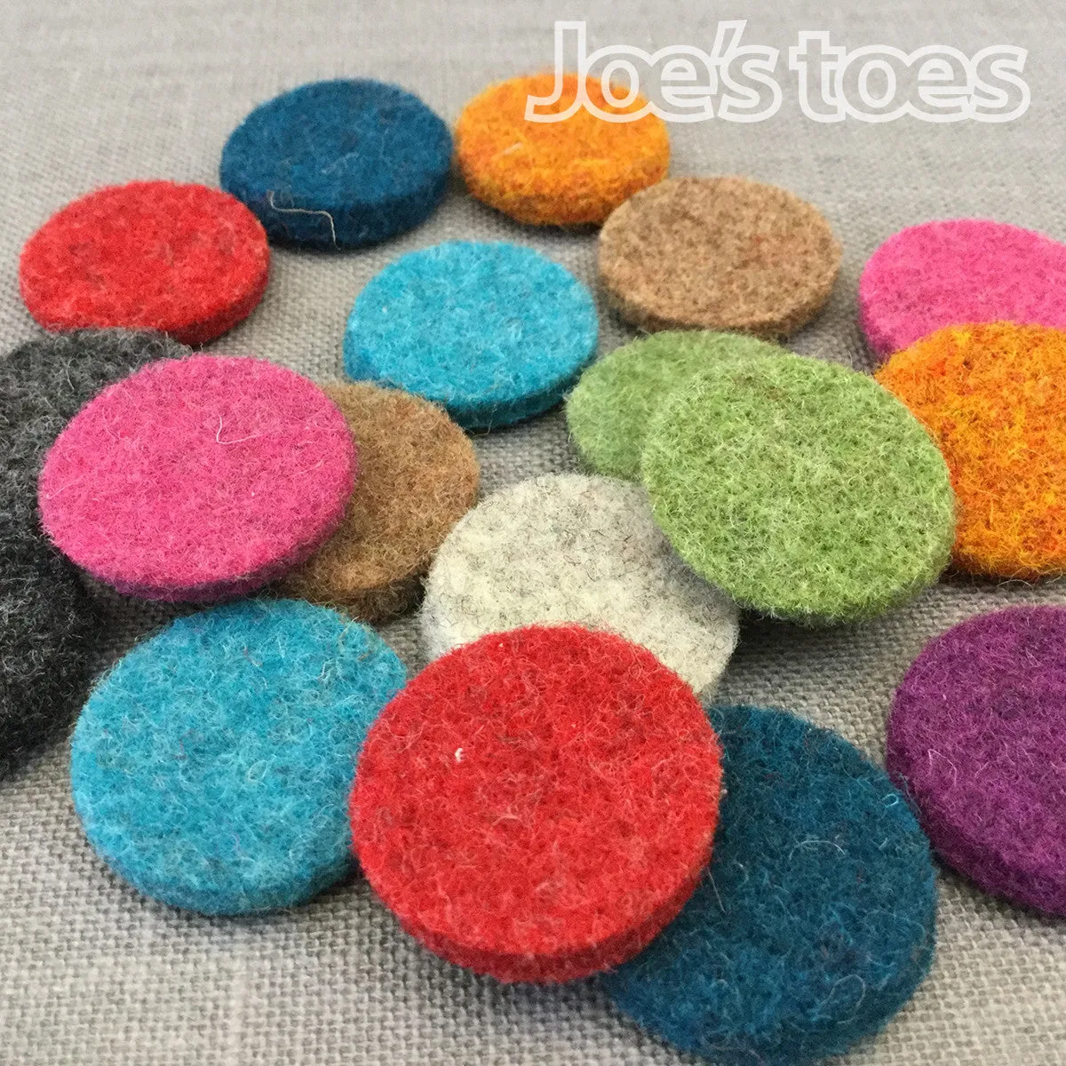 Joe's Toes Felt Spot Trims in Thick Wool Felt