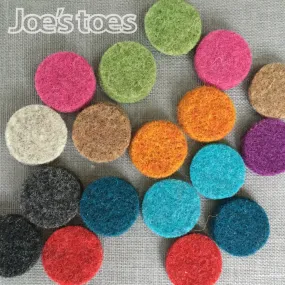 Joe's Toes Felt Spot Trims in Thick Wool Felt