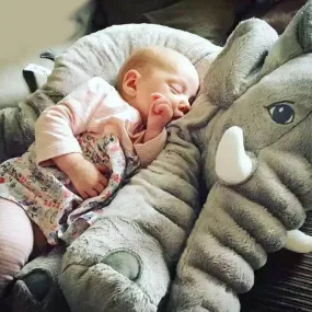 Kawaii Elephant Plush Pillow