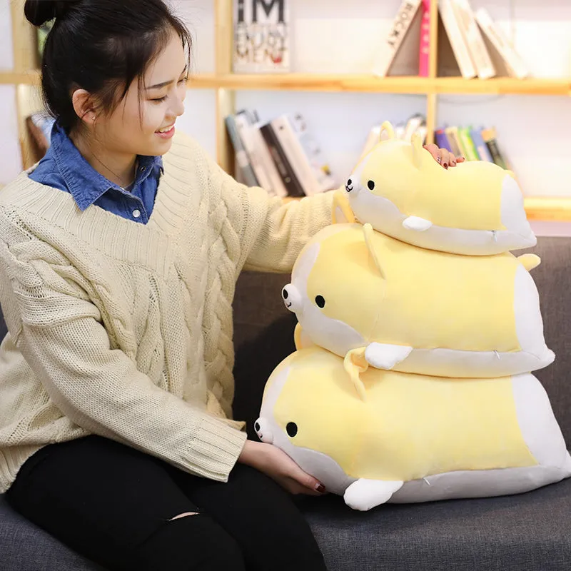 Kawaii Fat Corgi Plush