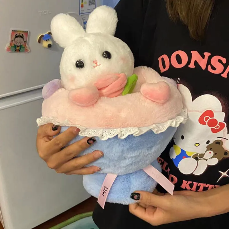 Kawaii Rabbit Bouquet Plush Toy