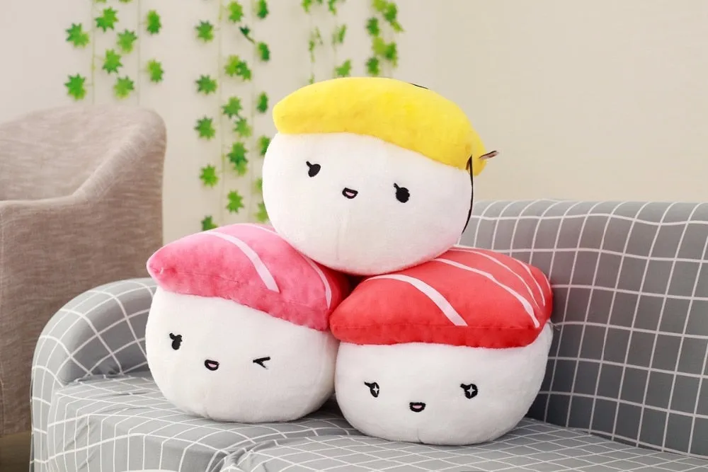 Kawaii Sushi Plush Pillow