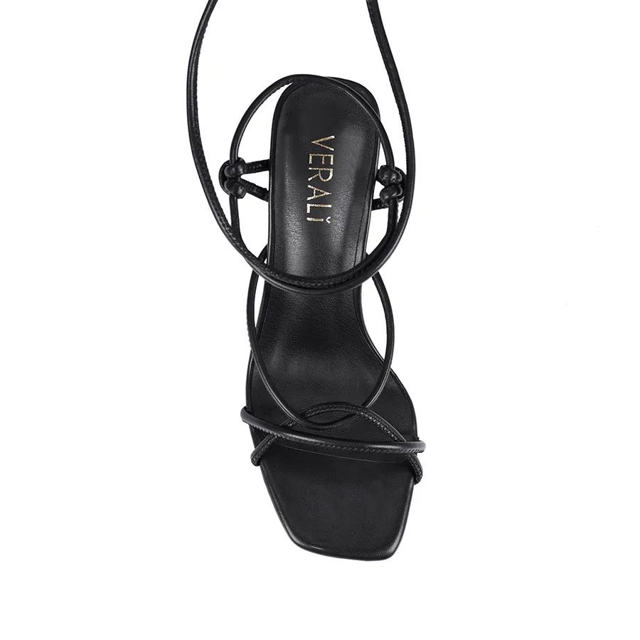 Kiara Strappy Heels - Black