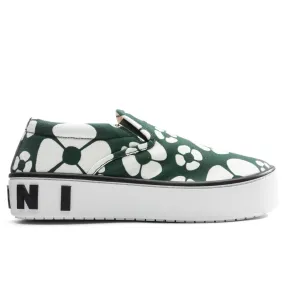 Marni x Carhartt WIP Slip-On Sneakers - Dark/Green