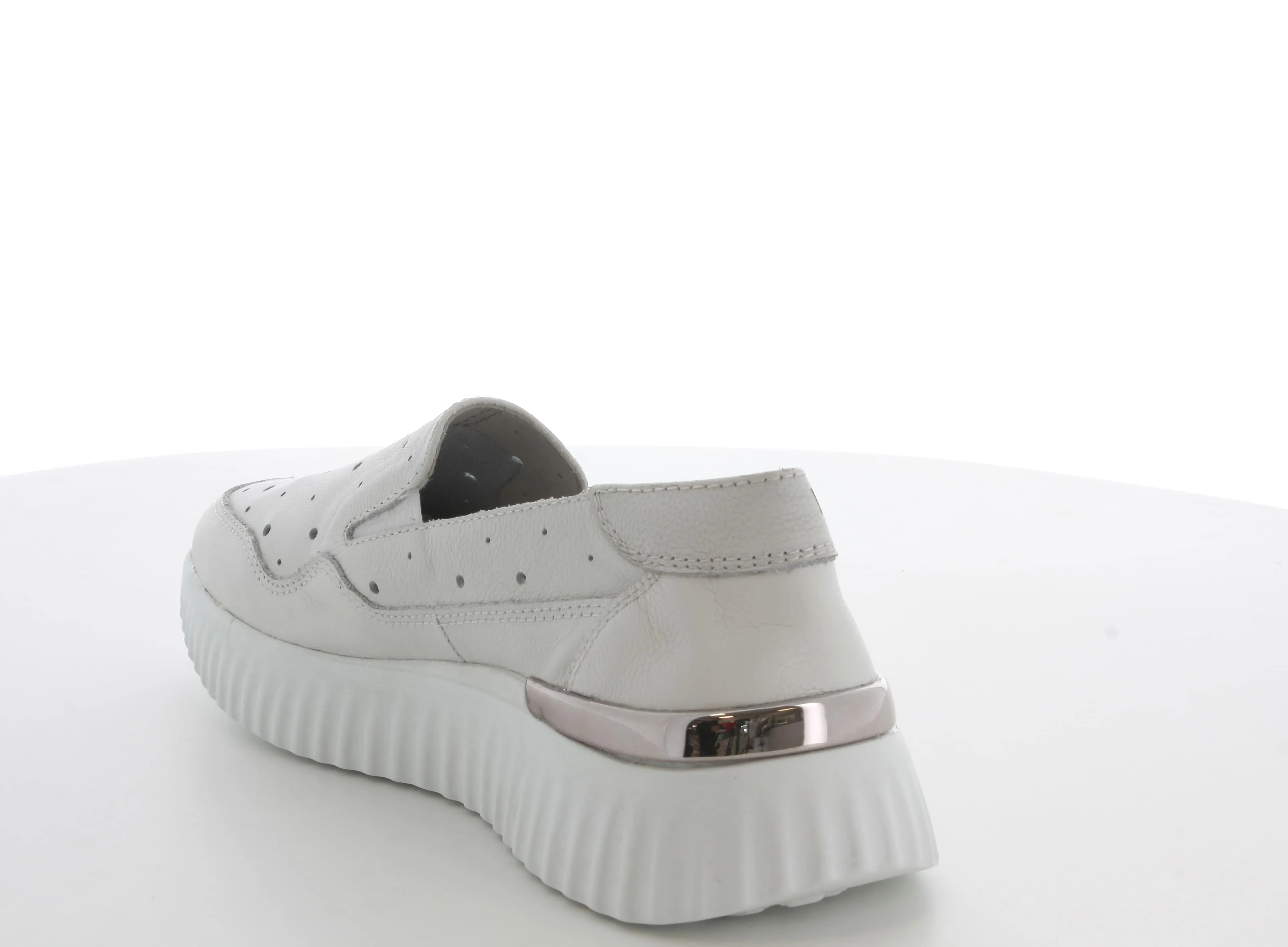 Melluso donna sneakers estive slip-on in pelle